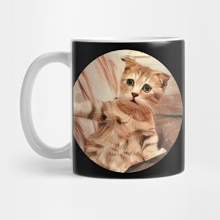 Fun floppy cat Mug